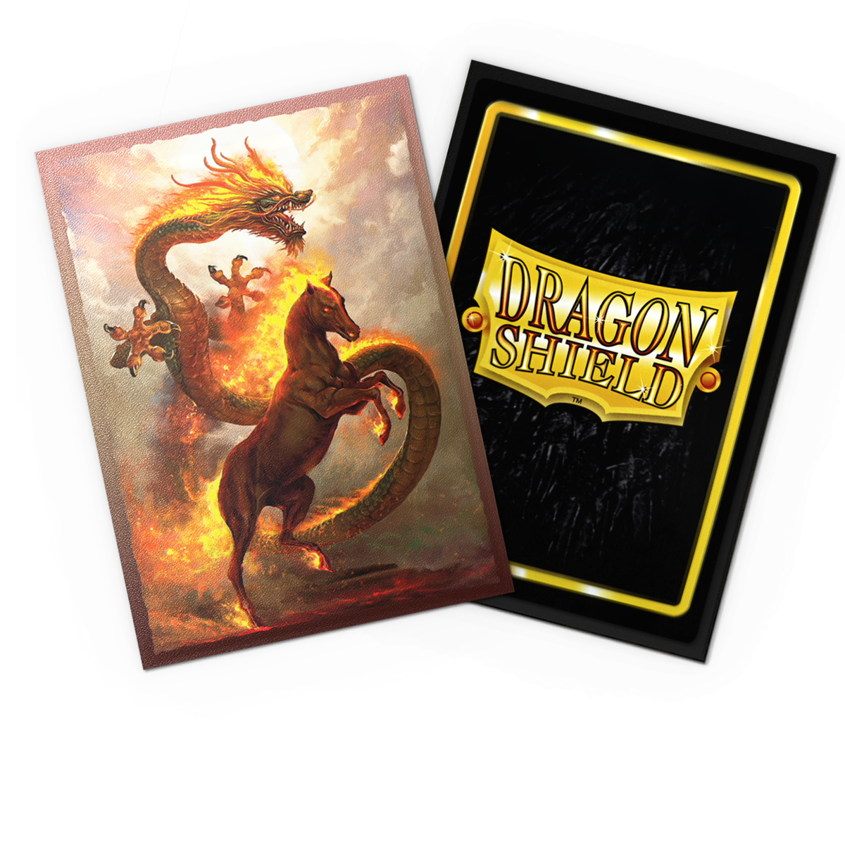 Dragon Shield Fire Horse 2026 Matte Dual Art – 100 Fundas