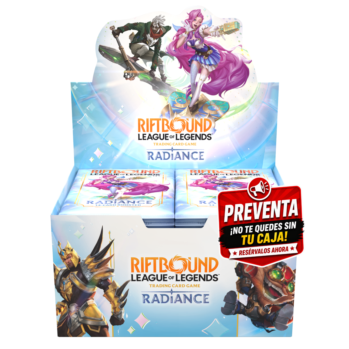 Riftbound: League of Legends TCG — Radiance Booster Display (24 Boosters) — EN