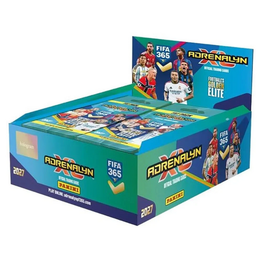 Caja de 24 Sobres Adrenalyn XL FIFA 365 2027 – Panini