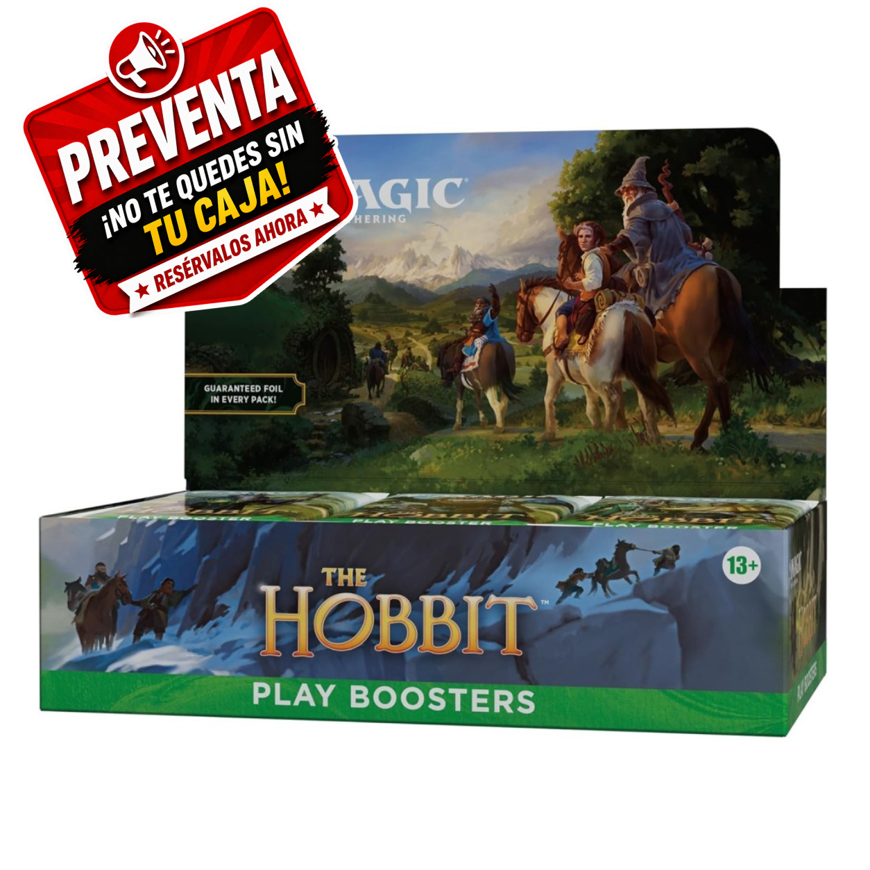 MAGIC: THE GATHERING – THE HOBBIT – PLAY BOOSTER BOX (30 SOBRES) – PREVENTA (10838396928346)