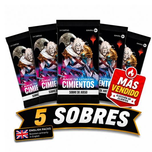 Pack 5 Sobres Foundations (EN)