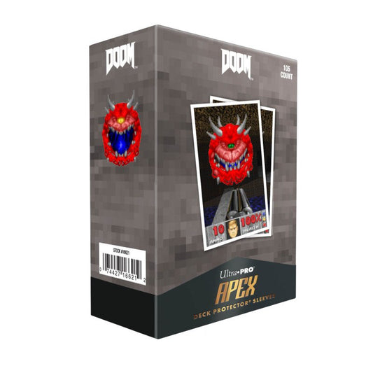 UP – Bethesda DOOM Apex Deck Protector Sleeves – Cacodemon (105 Fundas)