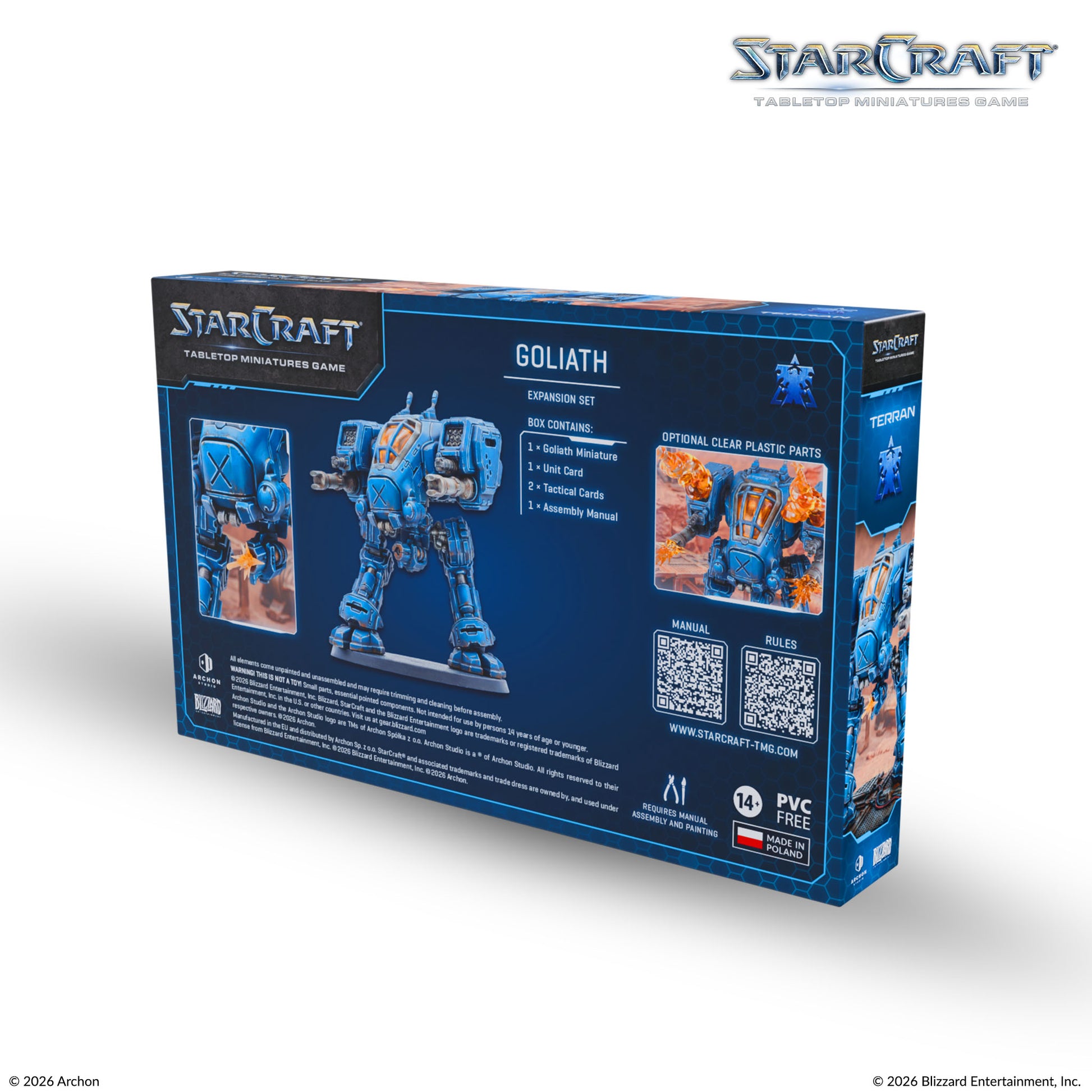 STARCRAFT TMG – TERRAN EXPANSION SET: GOLIATH – PREVENTA (10837798355290)