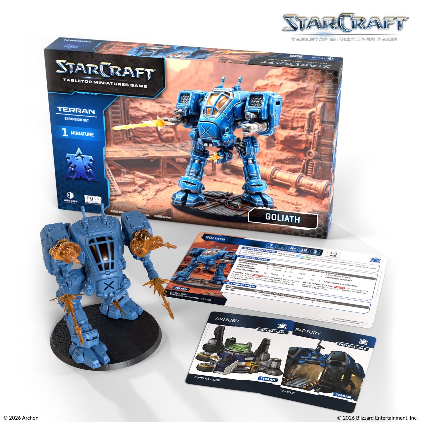 STARCRAFT TMG – TERRAN EXPANSION SET: GOLIATH – PREVENTA (10837798355290)
