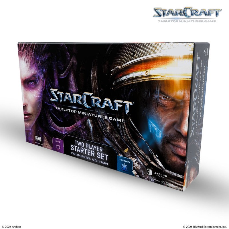 STARCRAFT TMG – TWO PLAYER STARTER SET (FOUNDERS EDITION) – PREVENTA (10837794980186)