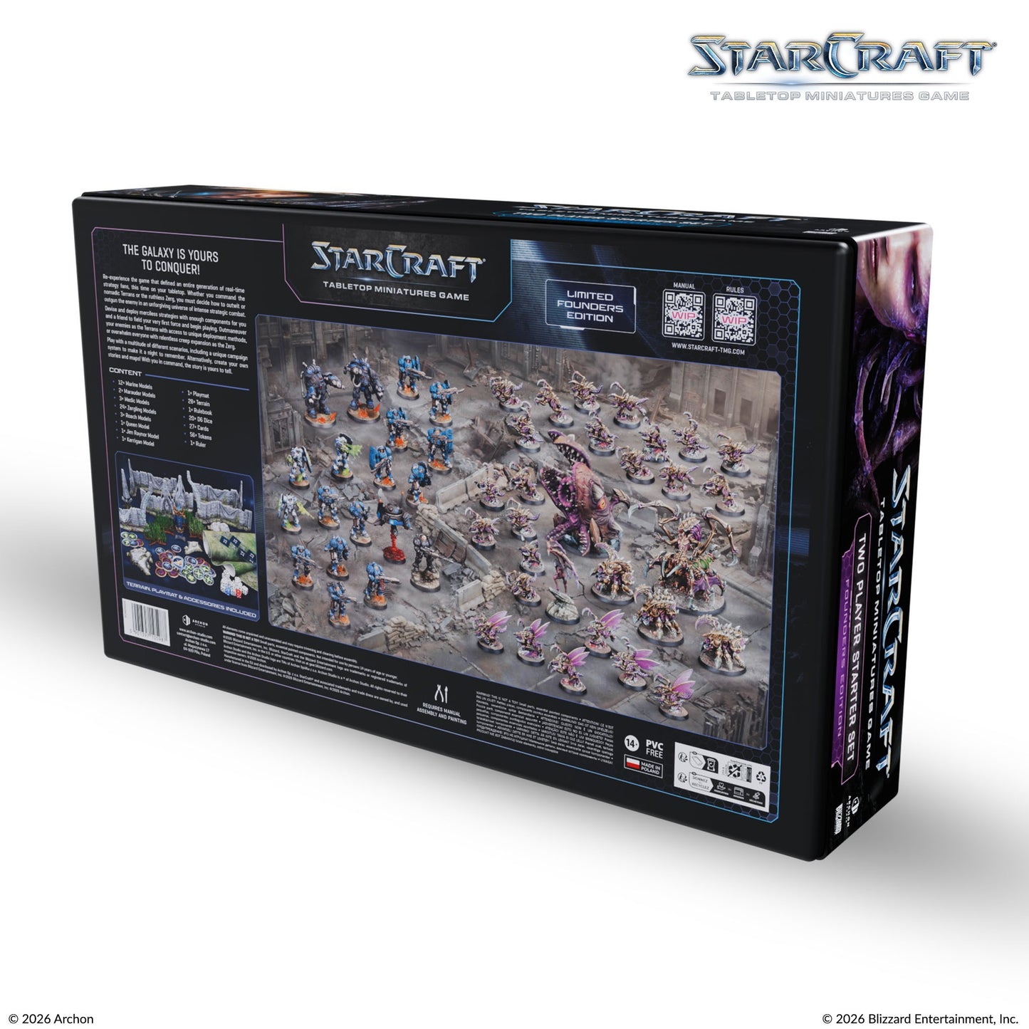 STARCRAFT TMG – TWO PLAYER STARTER SET (FOUNDERS EDITION) – PREVENTA (10837794980186)